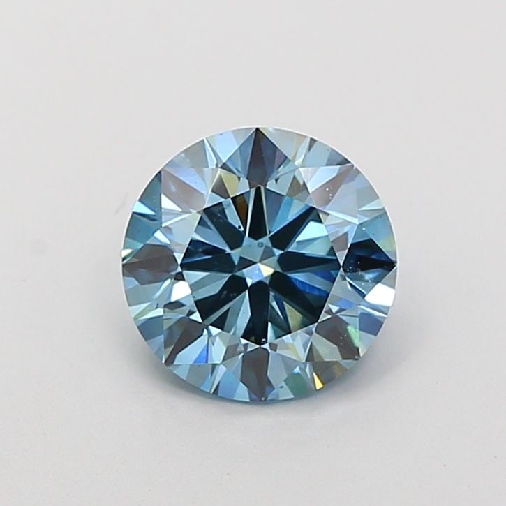 Ideal Loose Diamond - ROUND 2.0ct Fancy Vivid Blue VS1: Ideal Loose Diamond - ROUND 2.0ct Fancy Vivid Blue VS1 Source: This is a real non-mined Diamond that has been grown in a lab Shape: ROUND Carats: 2.0 Color: Fancy Vivid Blue Certification: IGI Video: