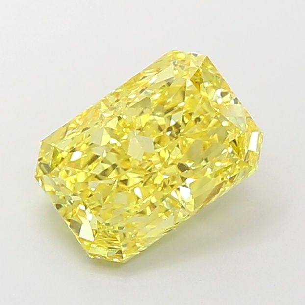 Loose Diamond - RADIANT 4.08ct Fancy Vivid Yellow VS1: Loose Diamond - RADIANT 4.08ct Fancy Vivid Yellow VS1 Source: This is a real non-mined Diamond that has been grown in a lab Shape: RADIANT Carats: 4.08 Color: Fancy Vivid Yellow Certification: IGI Vid