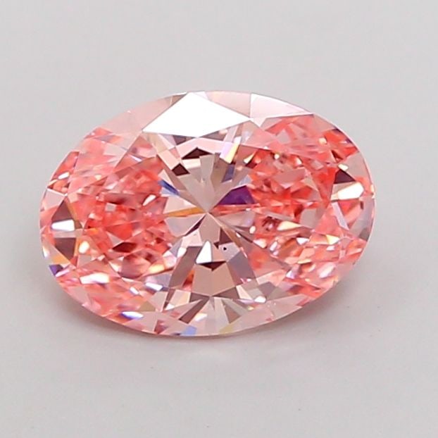 Loose Diamond - OVAL 2.0ct Fancy Vivid Pink VS2: Loose Diamond - OVAL 2.0ct Fancy Vivid Pink VS2 Source: This is a real non-mined Diamond that has been grown in a lab Shape: OVAL Carats: 2.0 Color: Fancy Vivid Pink Certification: IGI Video: