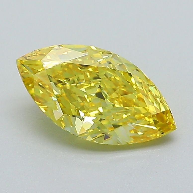 Loose Diamond - MARQUISE 1.13ct Fancy Vivid Yellow VS1: Loose Diamond - MARQUISE 1.13ct Fancy Vivid Yellow VS1 Source: This is a real non-mined Diamond that has been grown in a lab Shape: MARQUISE Carats: 1.13 Color: Fancy Vivid Yellow Certification: IGI V