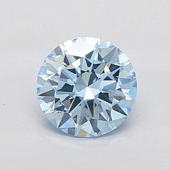 Loose Diamond - ROUND 1.0ct Fancy Vivid Blue VS2: Loose Diamond - ROUND 1.0ct Fancy Vivid Blue VS2 Source: This is a real non-mined Diamond that has been grown in a lab Shape: ROUND Carats: 1.0 Color: Fancy Vivid Blue Certification: NONE PLEASE NOTE: