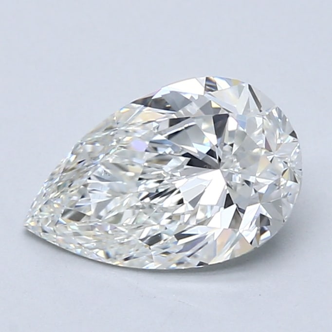 Loose Diamond - PEAR 1.7ct G VS2: Loose Diamond - PEAR 1.7ct G VS2 Source: Natural Mined Diamond Shape: PEAR Carats: 1.7 Color: G Clarity: VS2 Certification: GIA Condition: Pre-Owned PLEASE NOTE: Framed, Large, or heavy items do not h