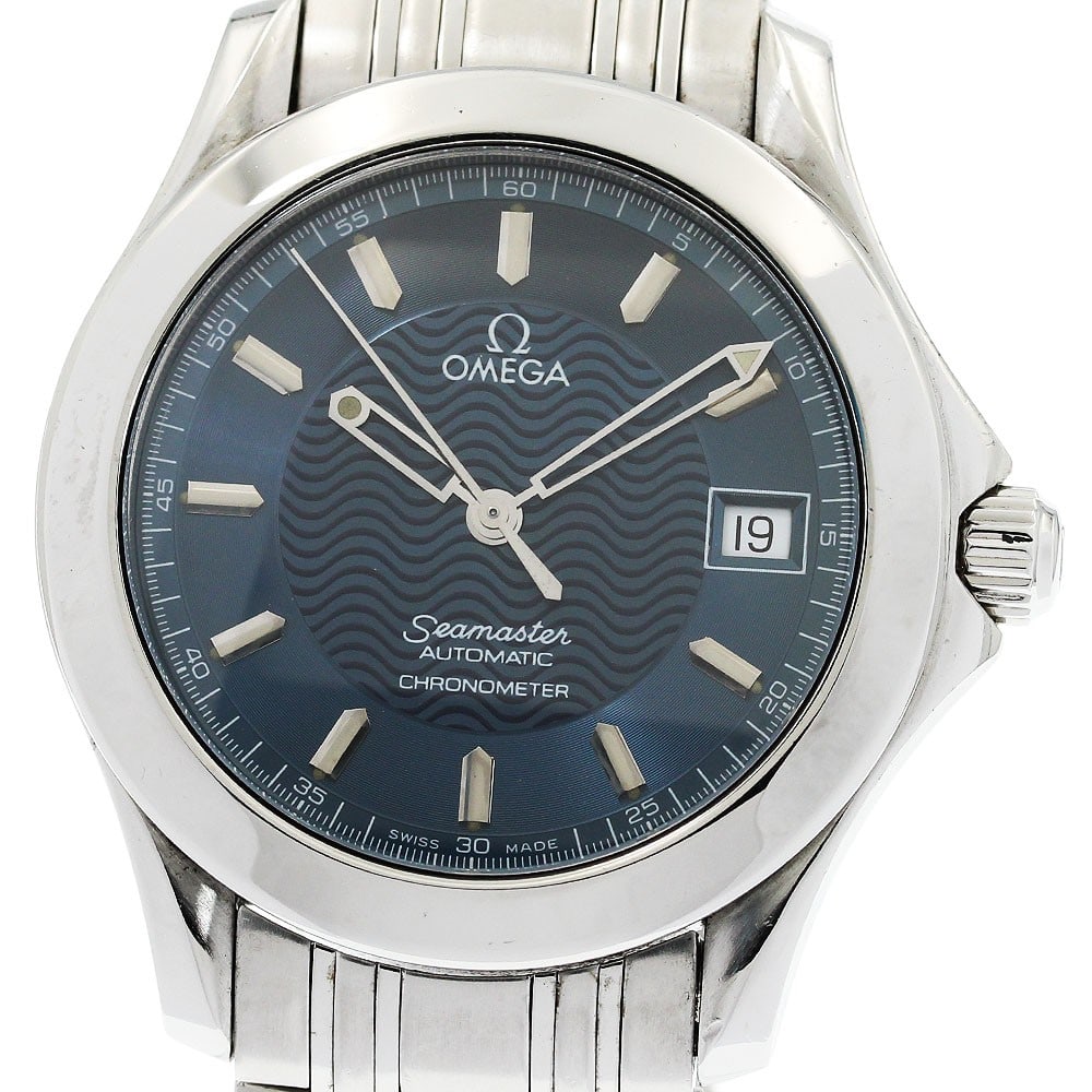 OMEGA Seamaster 120 Date Chronometer Mens Wristwatch 2501.81: OMEGA Seamaster 120 Date Chronometer Mens Wristwatch 2501.81 Pre-owned OMEGA Seamaster 120 Date Chronometer men's wristwatch. This Swiss-made watch is identified by reference 2501.81 and features the 