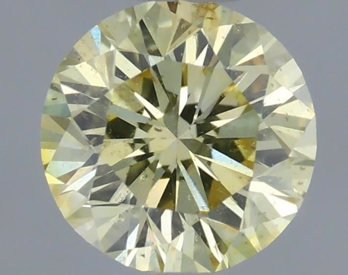 Loose Diamond - ROUND 0.3ct Fancy Yellow SI2: Loose Diamond - ROUND 0.3ct Fancy Yellow SI2 Source: Natural Shape: ROUND Carats: 0.3 Color: Fancy Yellow Certification: GIA Video: