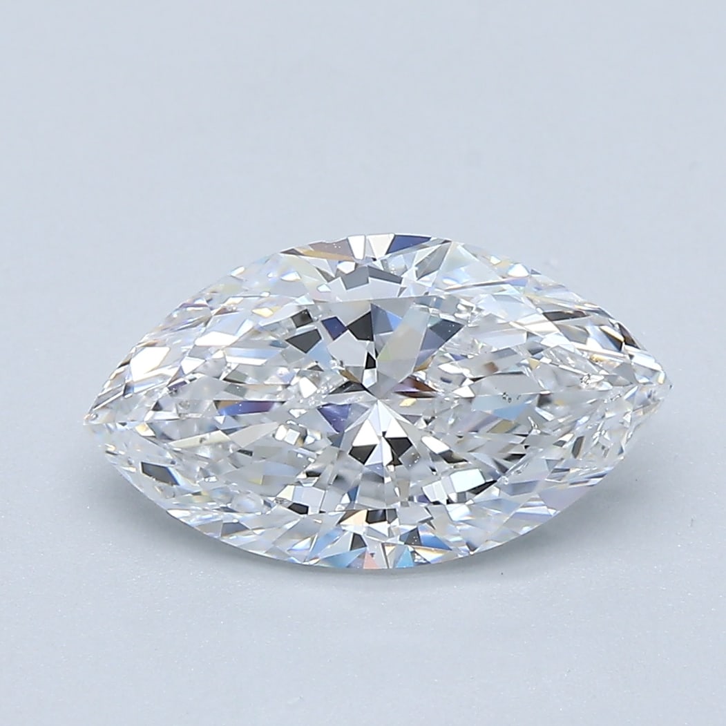 Loose Diamond - MARQUISE 2.01ct D SI1: Loose Diamond - MARQUISE 2.01ct D SI1 Source: Natural Mined Diamond Shape: MARQUISE Carats: 2.01 Color: D Clarity: SI1 Certification: GIA Condition: Pre-Owned PLEASE NOTE: Framed, Large, or heavy item