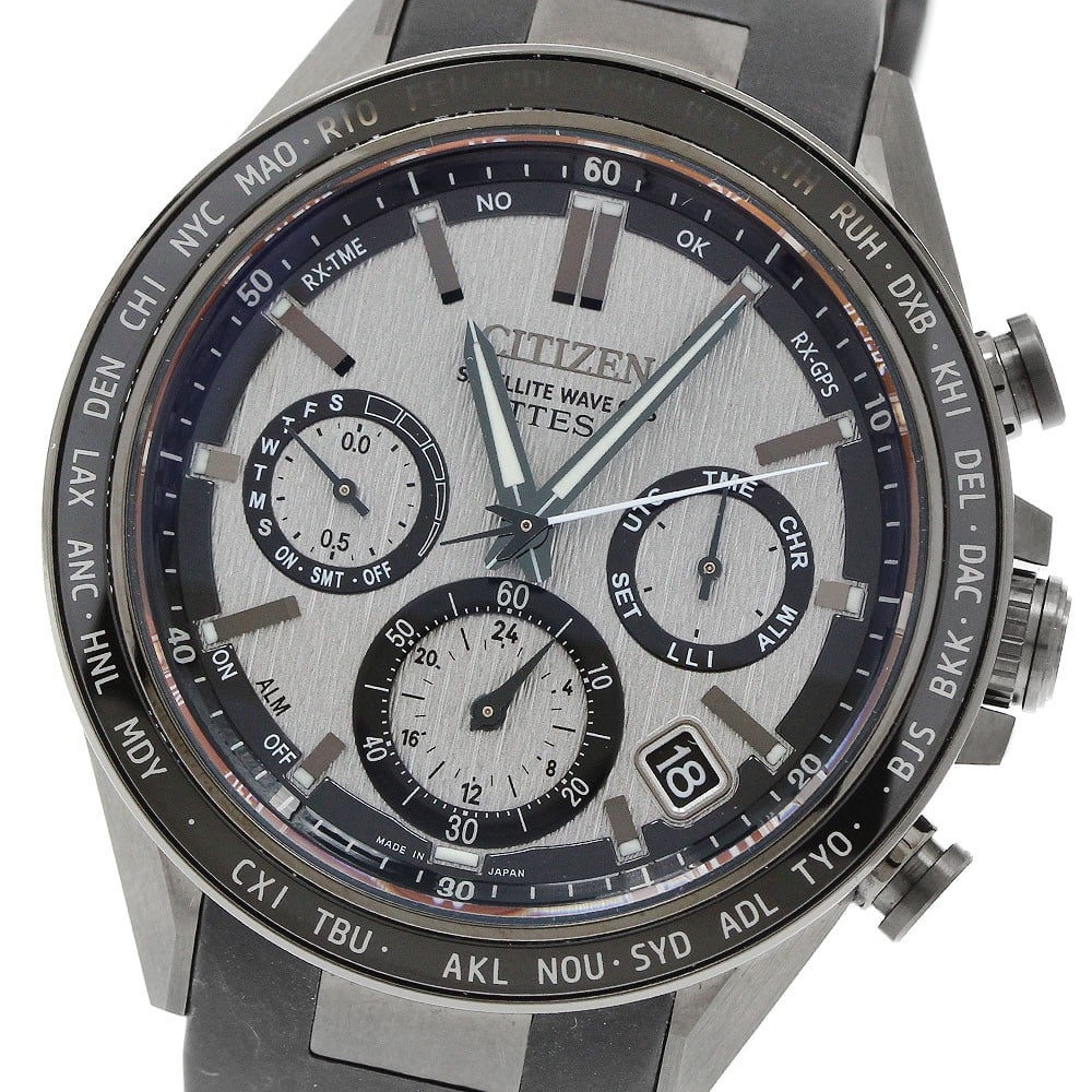 Citizen Attesa ACT Line Eco Drive Radio Controlled Watch CC4055 14H (1 of 7)