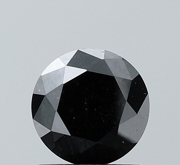 Loose Diamond - ROUND 1.41ct Fancy Black VVS2: Loose Diamond - ROUND 1.41ct Fancy Black VVS2 Source: Natural Shape: ROUND Carats: 1.41 Color: Fancy Black Certification: NONE Video: