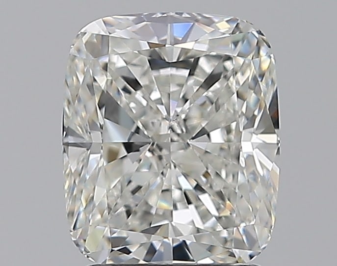 Loose Diamond - CUSHION 2.2ct G VS2: Loose Diamond - CUSHION 2.2ct G VS2 Source: Natural Mined Diamond Shape: CUSHION Carats: 2.2 Color: G Clarity: VS2 Certification: GIA Condition: Pre-Owned PLEASE NOTE: Framed, Large, or heavy items do