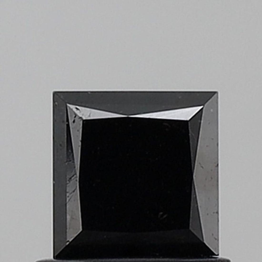 Loose Diamond - PRINCESS 0.78ct Fancy Black VS1: Loose Diamond - PRINCESS 0.78ct Fancy Black VS1 Source: Natural Shape: PRINCESS Carats: 0.78 Color: Fancy Black Certification: NONE Video: