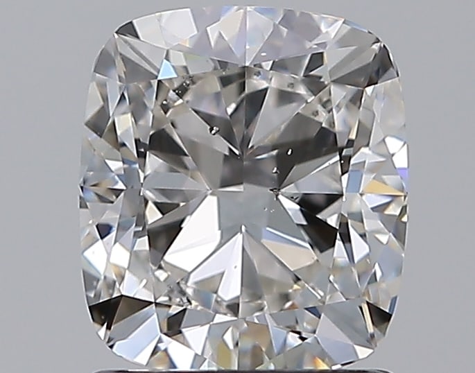Loose Diamond - CUSHION 1.58ct G SI1: Loose Diamond - CUSHION 1.58ct G SI1 Source: Natural Mined Diamond Shape: CUSHION Carats: 1.58 Color: G Clarity: SI1 Certification: GIA Condition: Pre-Owned PLEASE NOTE: Framed, Large, or heavy items 