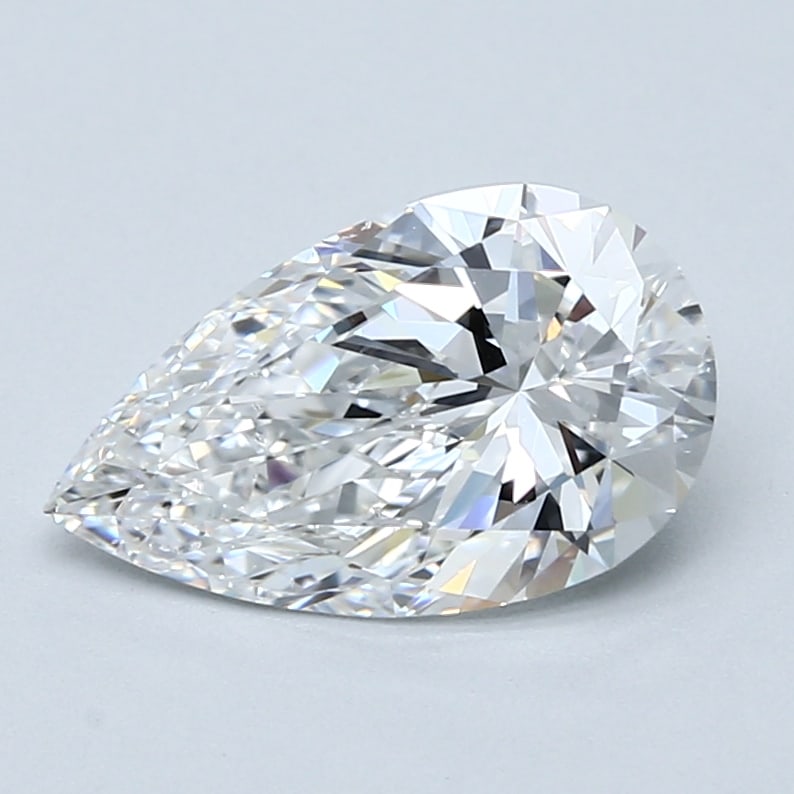 Loose Diamond - PEAR 2.01ct D VS2: Loose Diamond - PEAR 2.01ct D VS2 Source: Natural Mined Diamond Shape: PEAR Carats: 2.01 Color: D Clarity: VS2 Certification: GIA Condition: Pre-Owned PLEASE NOTE: Framed, Large, or heavy items do not