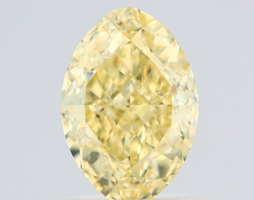 Loose Diamond - OVAL 1.0ct Fancy Yellow VS2: Loose Diamond - OVAL 1.0ct Fancy Yellow VS2 Source: Natural Shape: OVAL Carats: 1.0 Color: Fancy Yellow Certification: GIA Video: