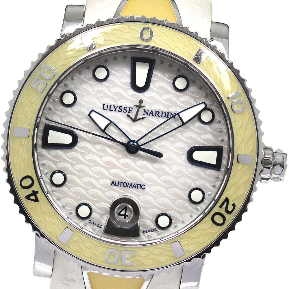 Ulysse Nardin 8103 Lady Diver Men's Automatic Watch with Date: Ulysse Nardin 8103 Lady Diver Men's Automatic Watch with Date Discover the Ulysse Nardin 8103 Lady Diver Date Men's Watch, a sophisticated timepiece designed for style and functionality. This automati
