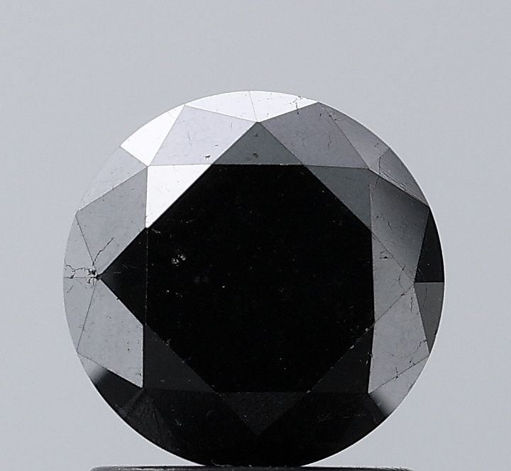 Loose Diamond - ROUND 1.77ct Black VS2