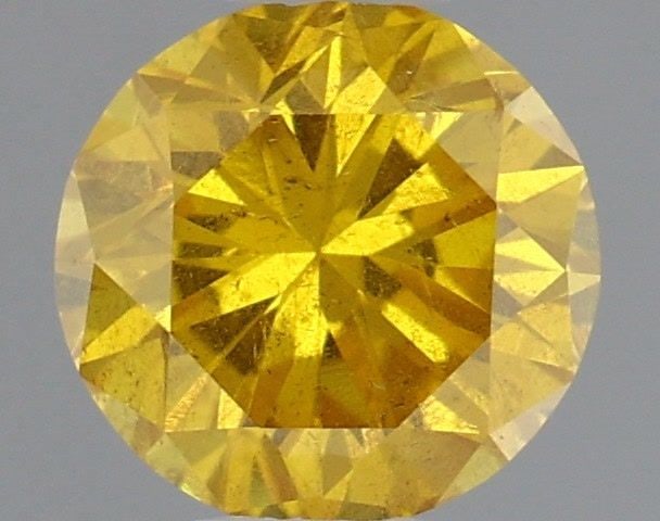 Loose Diamond - ROUND 0.34ct Fancy Vivid Orangey Yellow: Loose Diamond - ROUND 0.34ct Fancy Vivid Orangey Yellow Source: Natural Shape: ROUND Carats: 0.34 Color: Fancy Vivid Orangey Yellow Certification: GIA Video: