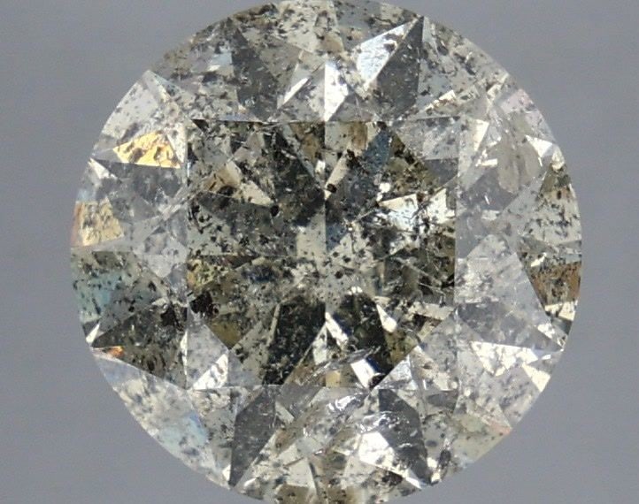 Loose Diamond - ROUND 4.13ct S-T I2
