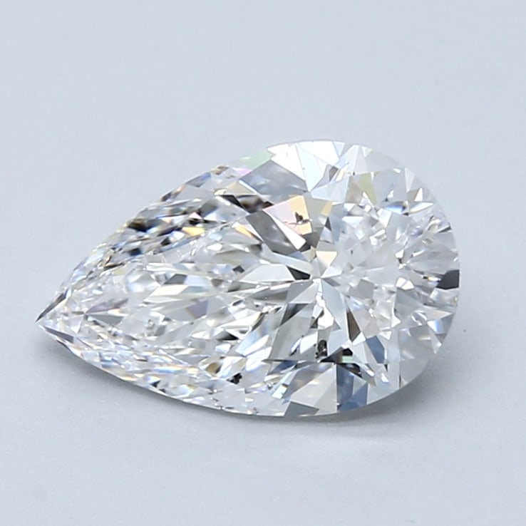 Loose Diamond - PEAR 1.71ct D SI2: Loose Diamond - PEAR 1.71ct D SI2 Source: Natural Mined Diamond Shape: PEAR Carats: 1.71 Color: D Clarity: SI2 Certification: GIA Condition: Pre-Owned PLEASE NOTE: Framed, Large, or heavy items do not