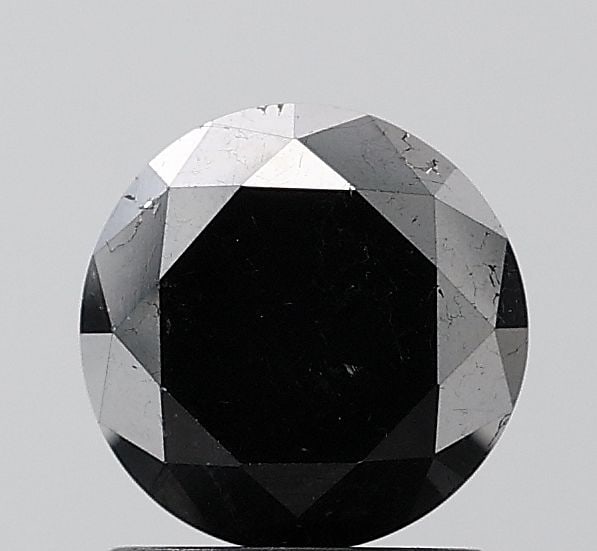 Loose Diamond - ROUND 1.81ct Black VS2
