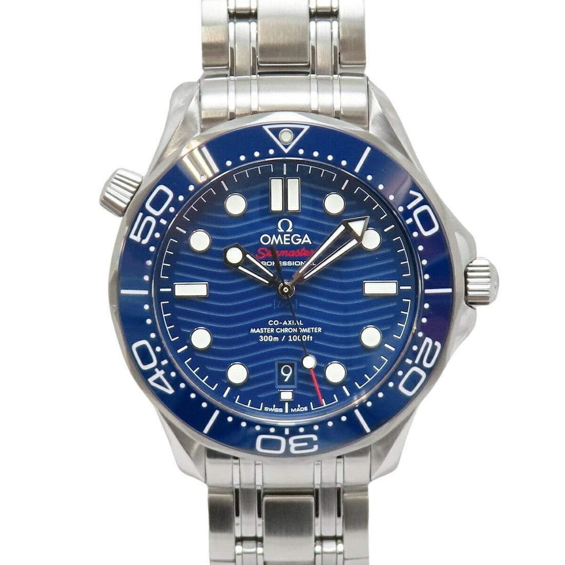 Omega Men's Seamaster Diver 300M Wristwatch 210.30.42.20.03.001: Omega Men's Seamaster Diver 300M Wristwatch 210.30.42.20.03.001 This OMEGA Seamaster Diver 300M 210.30.42.20.03.001 is a pre-owned men's wristwatch, crafted in Switzerland. It features the renowned Se