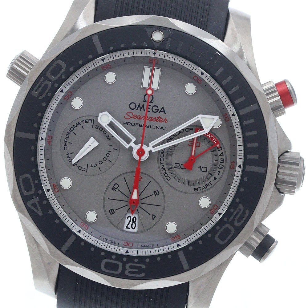 OMEGA Seamaster Diver 300 Co-Axial Chronograph 212.92.44.50.99.001: OMEGA Seamaster Diver 300 Co-Axial Chronograph 212.92.44.50.99.001 This OMEGA Seamaster Diver 300 Co-Axial Chronograph (model 212.92.44.50.99.001) is a pre-owned men's wristwatch. Crafted in Switzerla