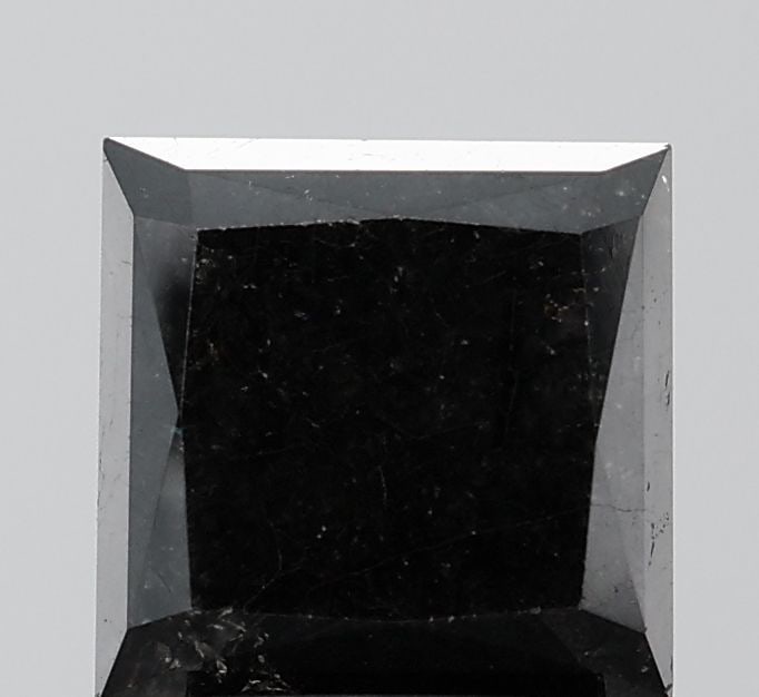 Loose Diamond - PRINCESS 3.7ct Black VVS2