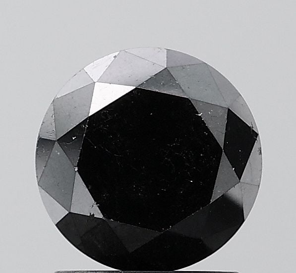 Loose Diamond - ROUND 1.79ct Black VVS2: Loose Diamond - ROUND 1.79ct Black VVS2 Source: Natural Shape: ROUND Carats: 1.79 Color: Black Certification: NONE Video: