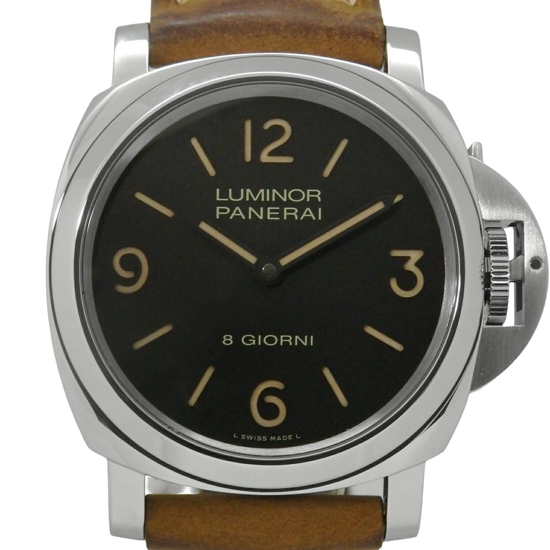Panerai Luminor Base 8 Giorni X series Men's Wristwatch PAM00914: Panerai Luminor Base 8 Giorni X series Men's Wristwatch PAM00914 This Panerai Luminor Base 8 Giorni PAM00914 is a men's wristwatch crafted in Switzerland. It is a pre-owned timepiece from Panerai's X-