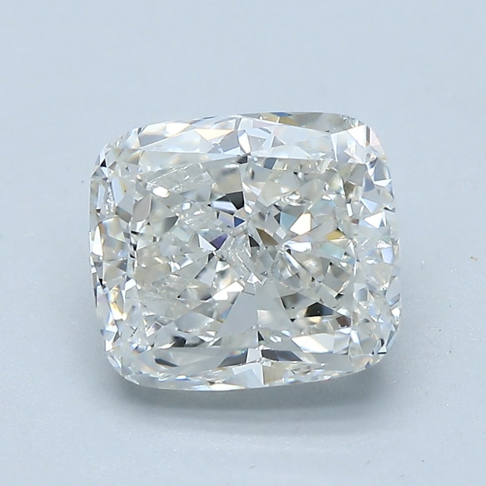 Loose Diamond - CUSHION 3.02ct I VS2: Loose Diamond - CUSHION 3.02ct I VS2 Source: Natural Mined Diamond Shape: CUSHION Carats: 3.02 Color: I Clarity: VS2 Certification: GIA Condition: Pre-Owned PLEASE NOTE: Framed, Large, or heavy items 