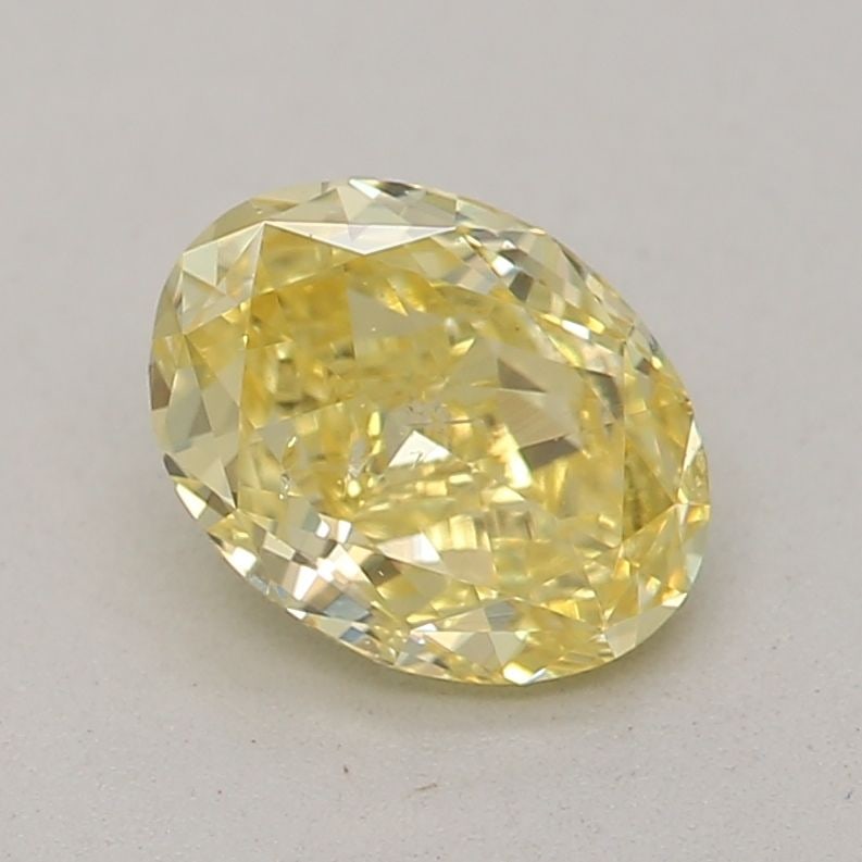 Loose Diamond - OVAL 0.51ct Fancy Intense Yellow SI2