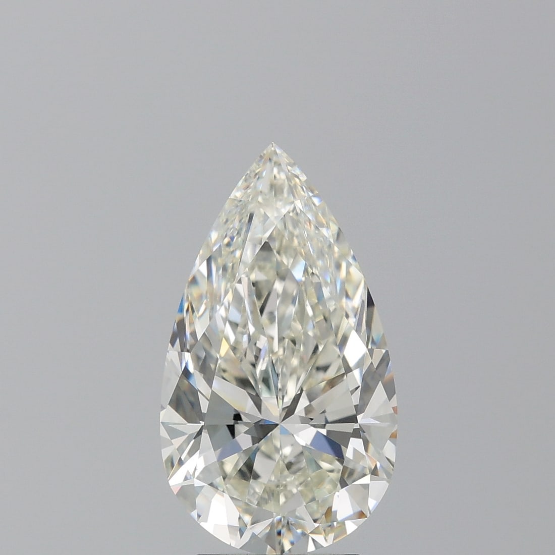 Loose Diamond - PEAR 4.02ct J IF