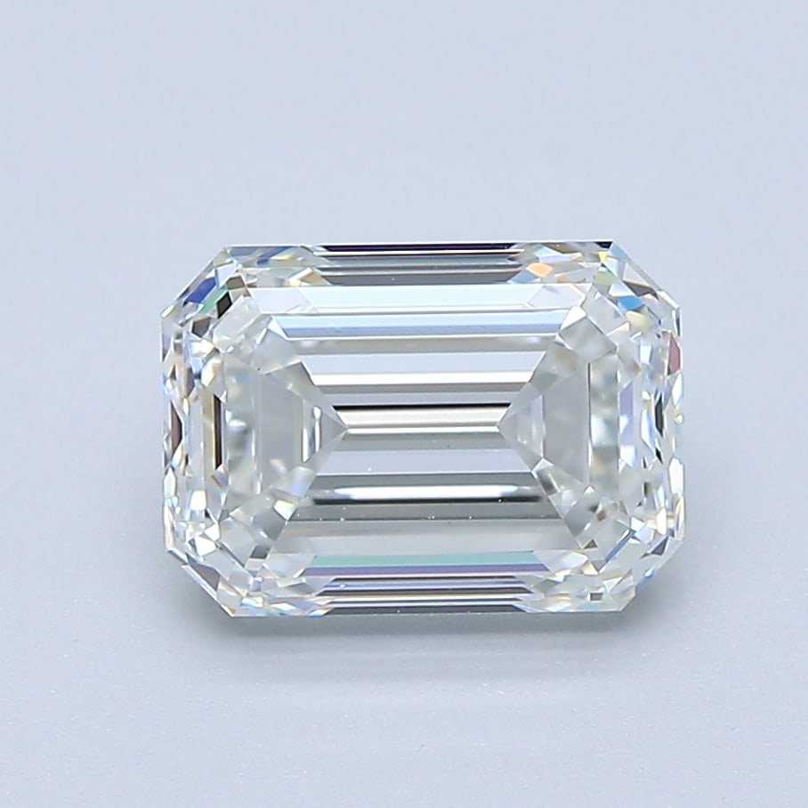 Loose Diamond - EMERALD 2.01ct G VVS2: Loose Diamond - EMERALD 2.01ct G VVS2 Source: Natural Mined Diamond Shape: EMERALD Carats: 2.01 Color: G Clarity: VVS2 Certification: GIA Condition: Pre-Owned PLEASE NOTE: Framed, Large, or heavy item