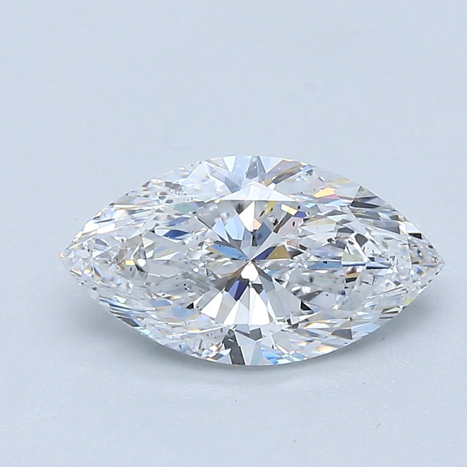 Loose Diamond - MARQUISE 1.51ct D SI2: Loose Diamond - MARQUISE 1.51ct D SI2 Source: Natural Mined Diamond Shape: MARQUISE Carats: 1.51 Color: D Clarity: SI2 Certification: GIA Condition: Pre-Owned PLEASE NOTE: Framed, Large, or heavy item