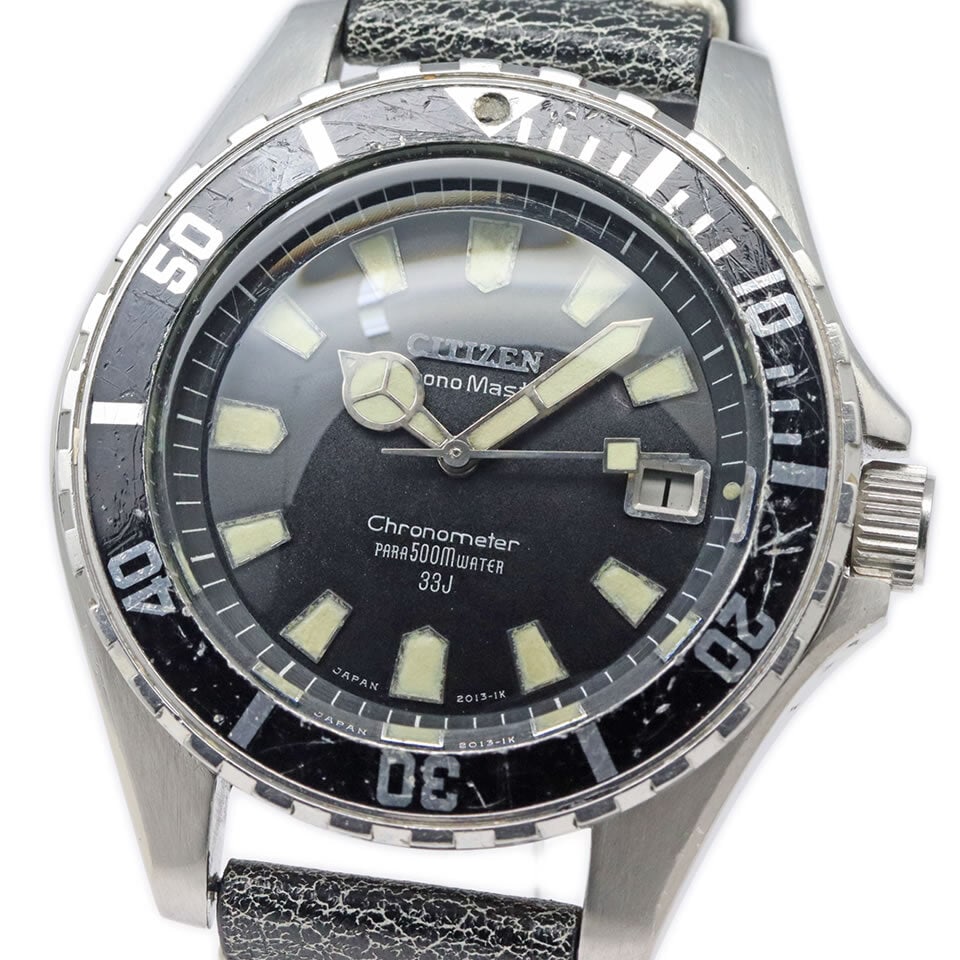 Citizen Chronomaster 500M Diver Automatic Men's Watch 4-540263 Caliber 5440: Citizen Chronomaster 500M Diver Automatic Men's Watch 4-540263 Caliber 5440 This CITIZEN Chronomaster 500M Diver wristwatch, model 4-540263, is a rare men's timepiece manufactured in April 1969 in Jap