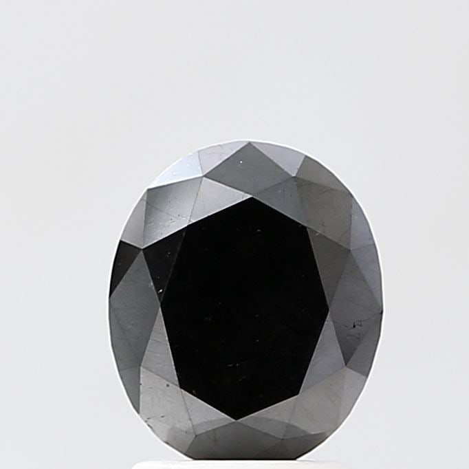 Loose Diamond - OVAL 2.14ct Black VVS2