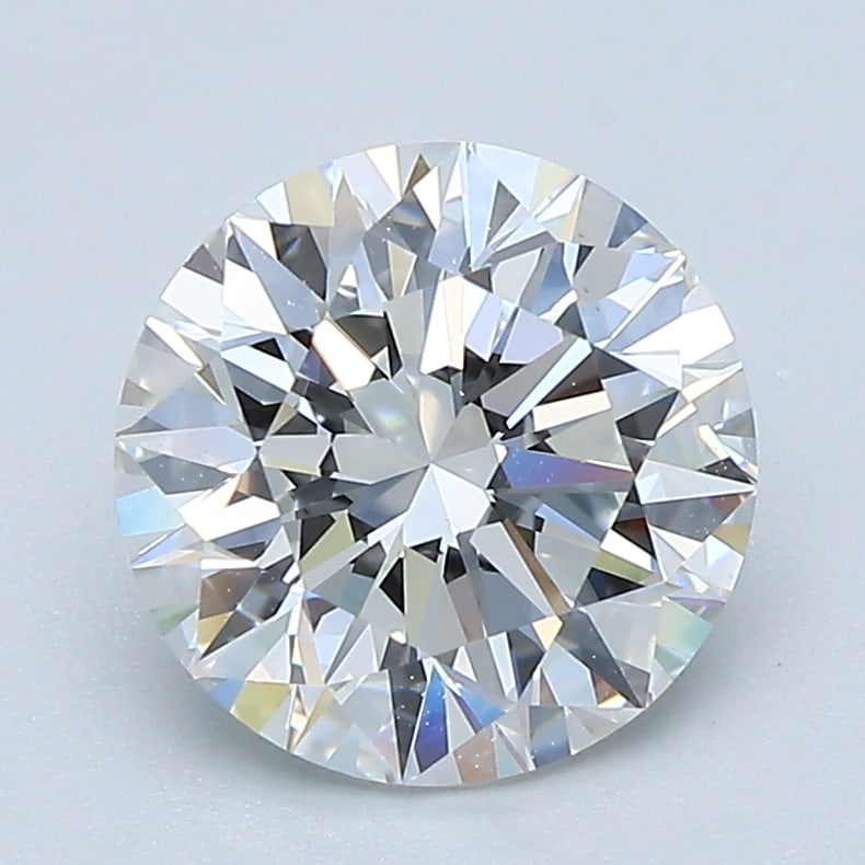 Loose Diamond - Round 2.13ct E VVS1: Loose Diamond - Round 2.13ct E VVS1 Source: Natural Mined Diamond Shape: Round Carats: 2.13 Color: E Clarity: VVS1 Certification: GIA Condition: Pre-Owned PLEASE NOTE: Framed, Large, or heavy items do