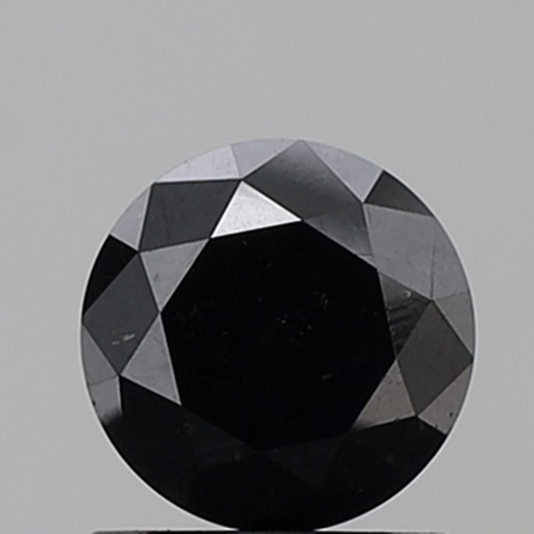 Loose Diamond - ROUND 1.26ct Fancy Black VS1