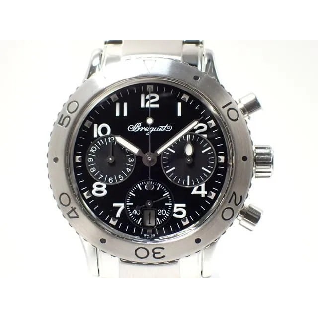 Breguet Transatlantique Type XX Ladies Automatic Chronograph Watch 4820ST D2 S76 (1 of 13)