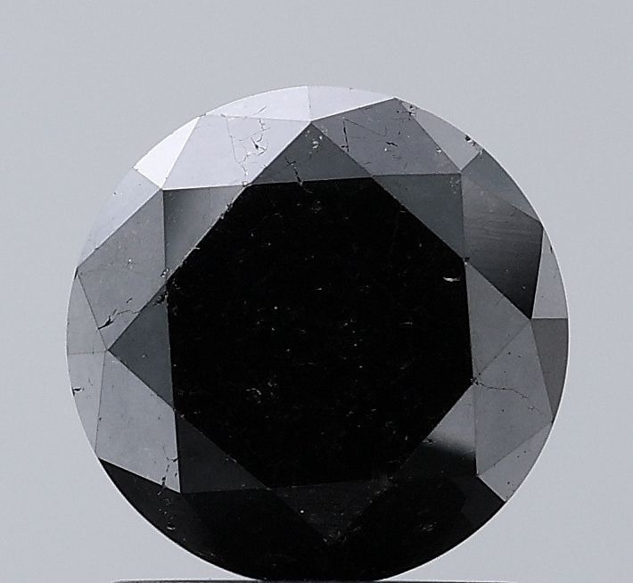 Loose Diamond - ROUND 1.87ct Black VS2