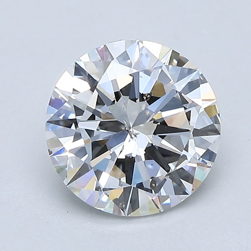 Loose Diamond - Round 1.8ct E SI2: Loose Diamond - Round 1.8ct E SI2 Source: Natural Mined Diamond Shape: Round Carats: 1.8 Color: E Clarity: SI2 Certification: GIA Condition: Pre-Owned PLEASE NOTE: Framed, Large, or heavy items do not