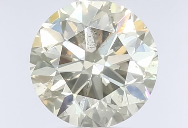 Loose Diamond - ROUND 0.51ct Fancy Yellow Brown