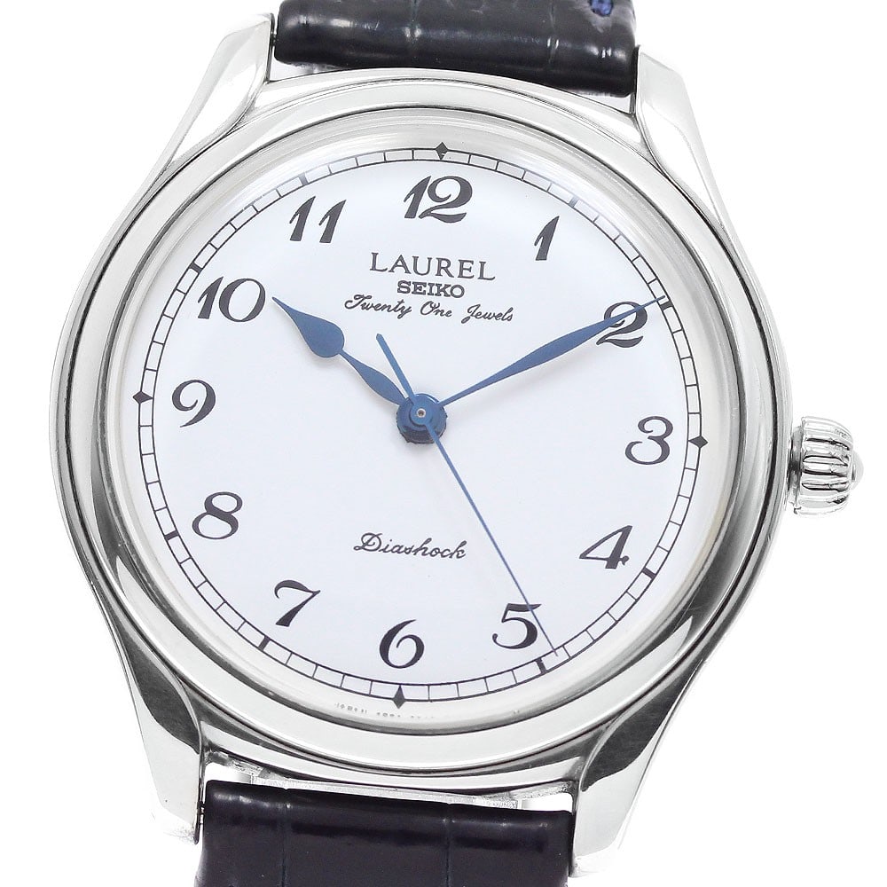 Seiko Laurel LJAL601 4S24-0040 mens wristwatch: Seiko Laurel LJAL601 4S24-0040 mens wristwatch Pre-owned SEIKO Laurel men's wristwatch, model LJAL601/4S24-0040. Made in Japan and identified as a wristwatch for the men's department. Specifications B