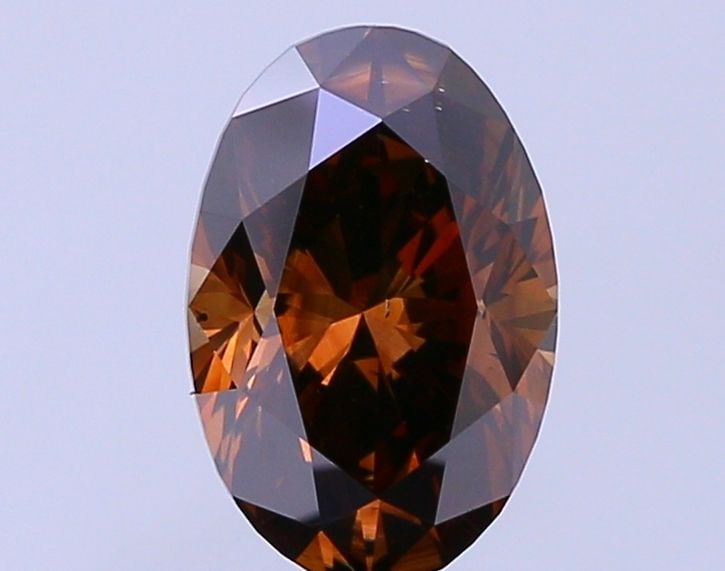 Loose Diamond - OVAL 2.17ct Fancy Reddish Brown VS2: Loose Diamond - OVAL 2.17ct Fancy Reddish Brown VS2 Source: Natural Shape: OVAL Carats: 2.17 Color: Fancy Reddish Brown Certification: NONE Video: