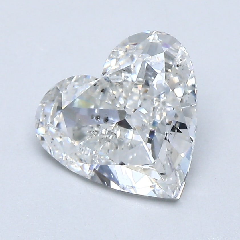 Loose Diamond - HEART 1.5ct G SI2: Loose Diamond - HEART 1.5ct G SI2 Source: Natural Mined Diamond Shape: HEART Carats: 1.5 Color: G Clarity: SI2 Certification: GIA Condition: Pre-Owned PLEASE NOTE: Framed, Large, or heavy items do not