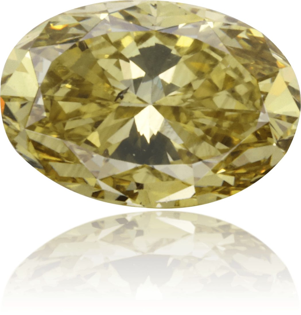 Loose Diamond - OVAL 0.72ct Fancy Yellow SI2