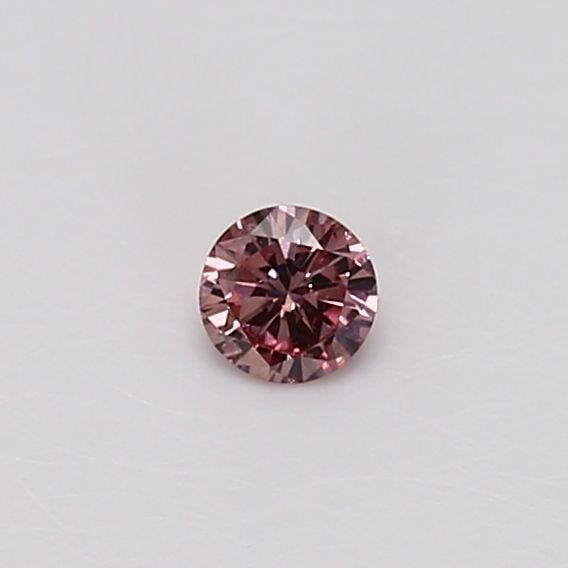 Loose Diamond - ROUND 0.12ct Fancy Pink SI1: Loose Diamond - ROUND 0.12ct Fancy Pink SI1 Source: Natural Shape: ROUND Carats: 0.12 Color: Fancy Pink Certification: GIA Video: