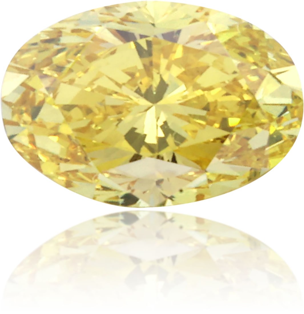 Loose Diamond - OVAL 0.7ct Fancy Deep Yellow VS2