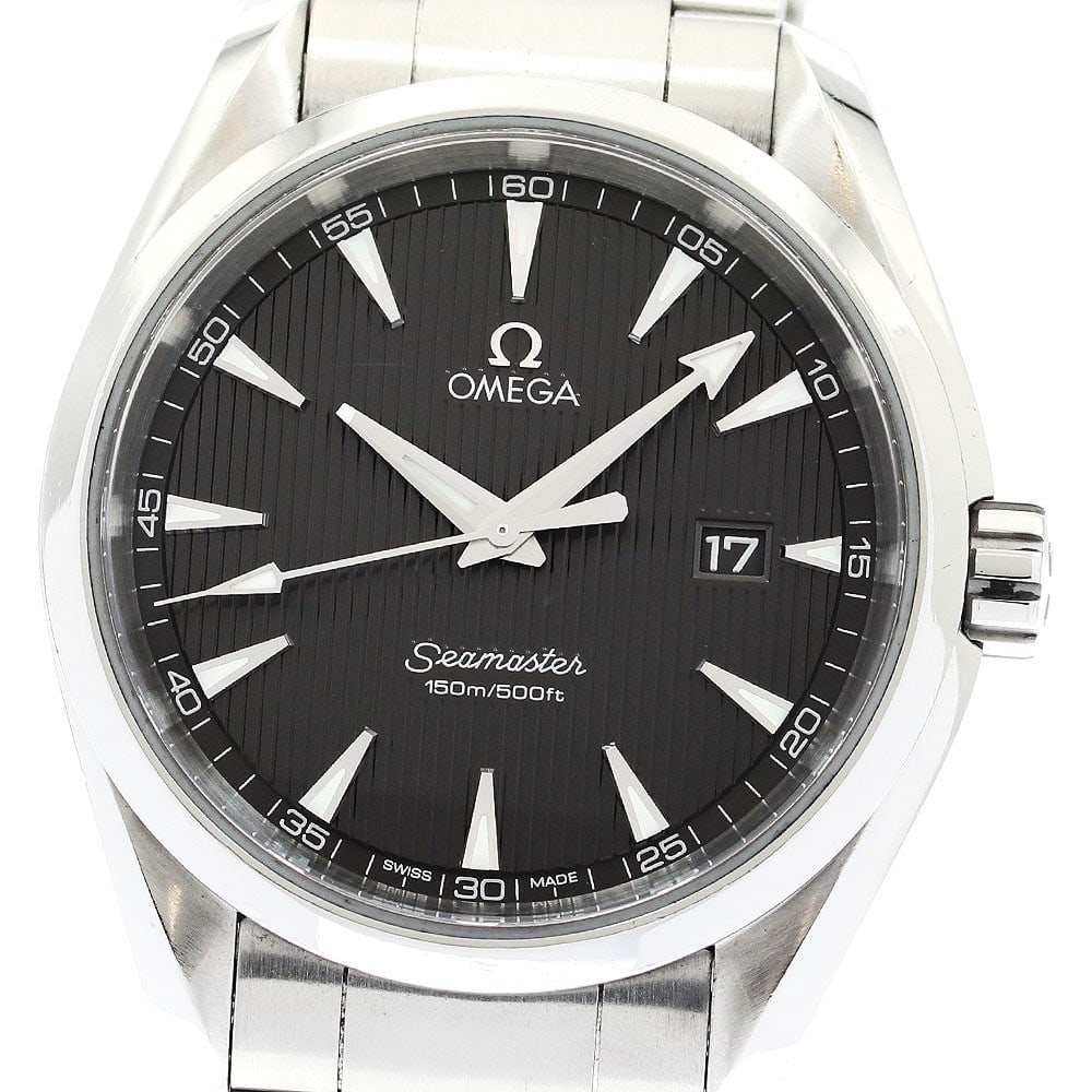 Omega Seamaster Aqua Terra Quartz Men's Wristwatch 231.10.39.61.06.001: Omega Seamaster Aqua Terra Quartz Men's Wristwatch 231.10.39.61.06.001 This is a pre-owned Omega Seamaster Aqua Terra 231.10.39.61.06.001 quartz wristwatch designed for men. Crafted in Switzerland, th