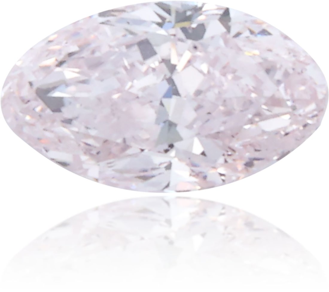 Loose Diamond - OVAL 0.3ct Very Light Pink SI2