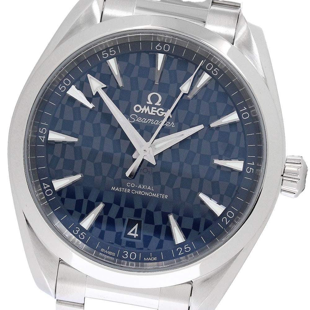 OMEGA Seamaster Aqua Terra Tokyo Olympics 522.12.41.21.03.001 Wristwatch: OMEGA Seamaster Aqua Terra Tokyo Olympics 522.12.41.21.03.001 Wristwatch This is an OMEGA Seamaster Aqua Terra wristwatch, model 522.12.41.21.03.001, released in connection with the 2020 Tokyo Olympic
