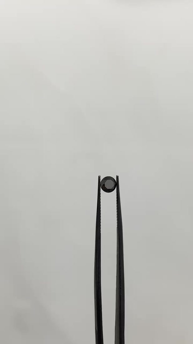 Loose Diamond - ROUND 0.43ct Fancy Black VVS2